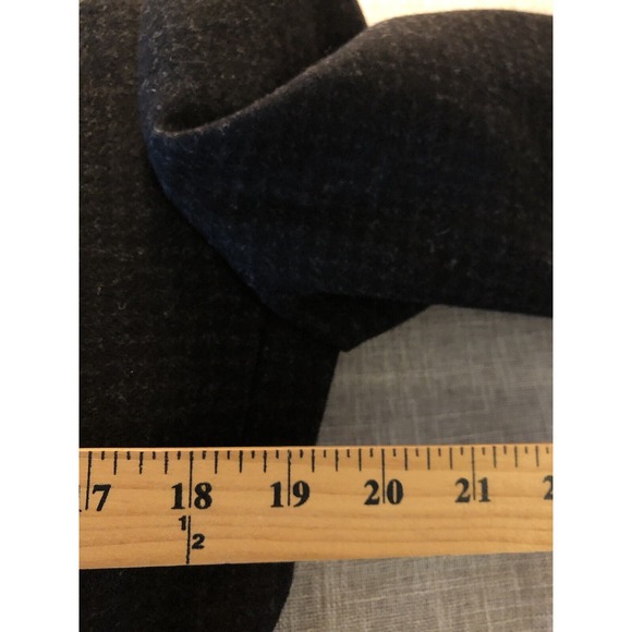 Joseph Abboud Blazer Mens 42R Black 100% Wool Tweed Joe Business Casual 2 Button - Picture 4 of 8